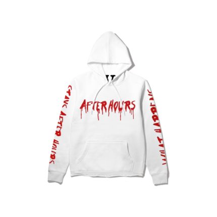 The Weeknd x Vlone After Hours Blood Drip Hoodie