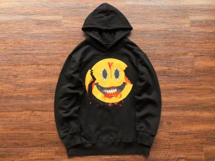Vlone Drippy Smile Black Hoodie